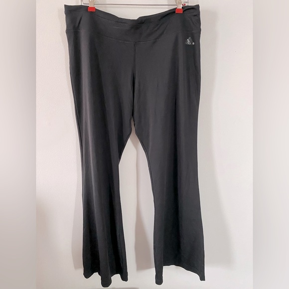 Adidas Hi Rise Flare Leggings - Picture 1 of 5